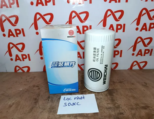 Lọc Nhớt Weichai 50CN Lonking Chính Hãng – Mã 1000424655